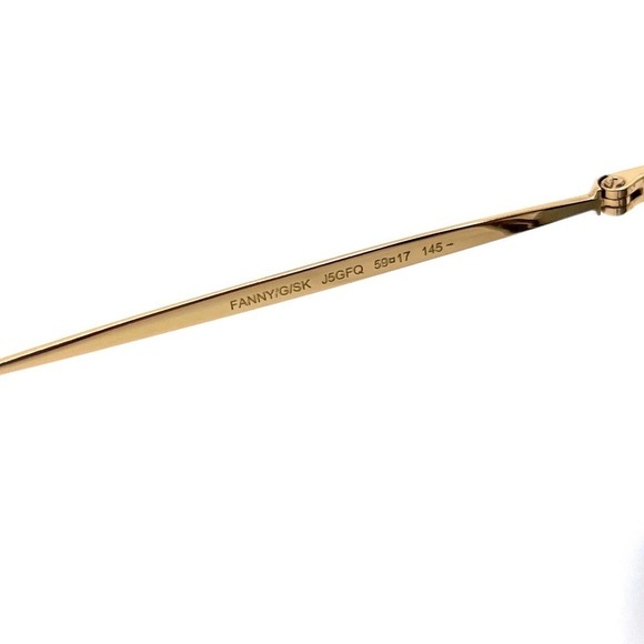 NEW!!! JIMMY CHOO Sunglasses FANNY/G/SK J5GFQ Authentic - Picture 7 of 11